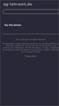 Mobile Screenshot of ag-lehramt.de